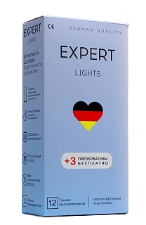 Презервативы Expert Lights — 12 штук