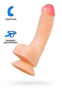 Реалистичный фаллоимитатор RealStick Nude Nash (длина — 18,0 см, диаметр — 3,5 см)