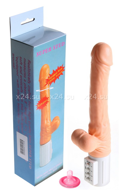 Вибромассажёр неоскин с выносным блоком  купить со скидкой в секс шопе  Вибраторы  Реалистичные